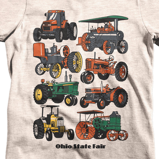OSF Tractors Through the Ages Youth Tee