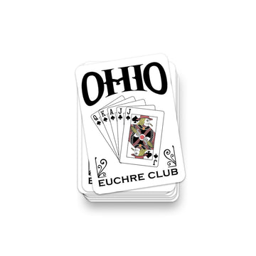 Ohio Euchre Club Sticker