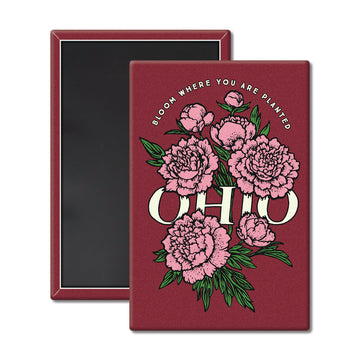 Ohio In Bloom Magnet