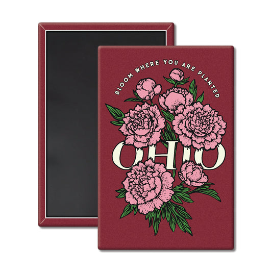 Ohio In Bloom Magnet