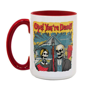 Ope! You're Dead Mug - United State of Indiana