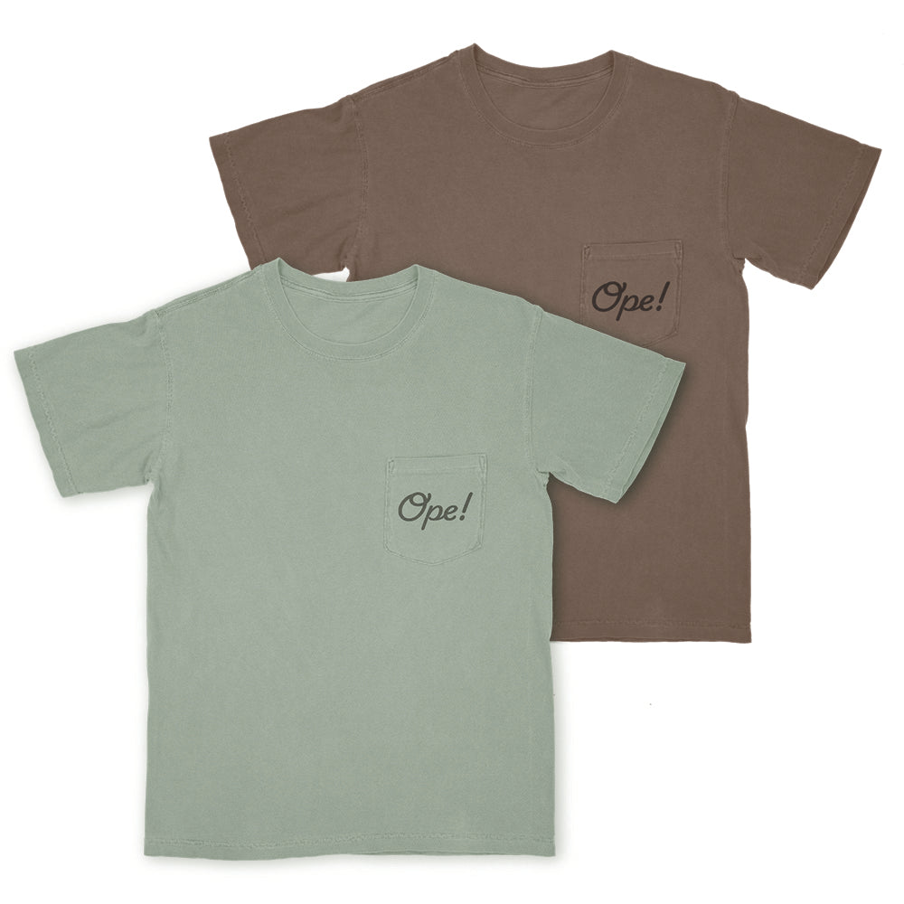 Ope! Pocket Tee - United State of Indiana