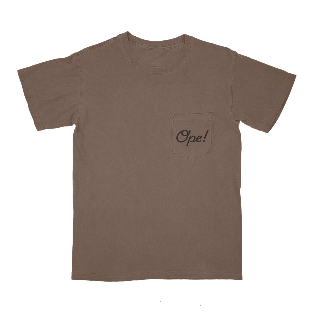 Ope! Pocket Tee - United State of Indiana