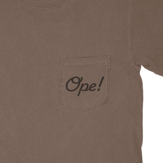 Ope! Pocket Tee - United State of Indiana