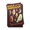 Owls of the Midwest Postcard