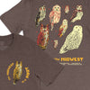 Owls of the Midwest Tee - United State of Indiana