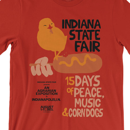 Peace and Corndogs Tee ***CLEARANCE*** - United State of Indiana