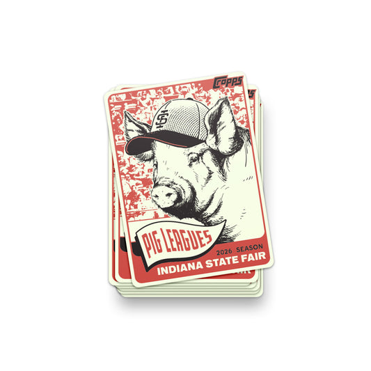Pig Leagues Sticker