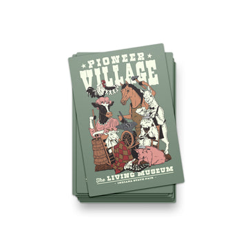 Pioneer Village Sticker