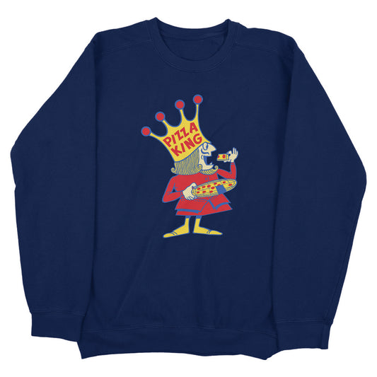 Pizza King Crewneck Sweatshirt - United State of Indiana