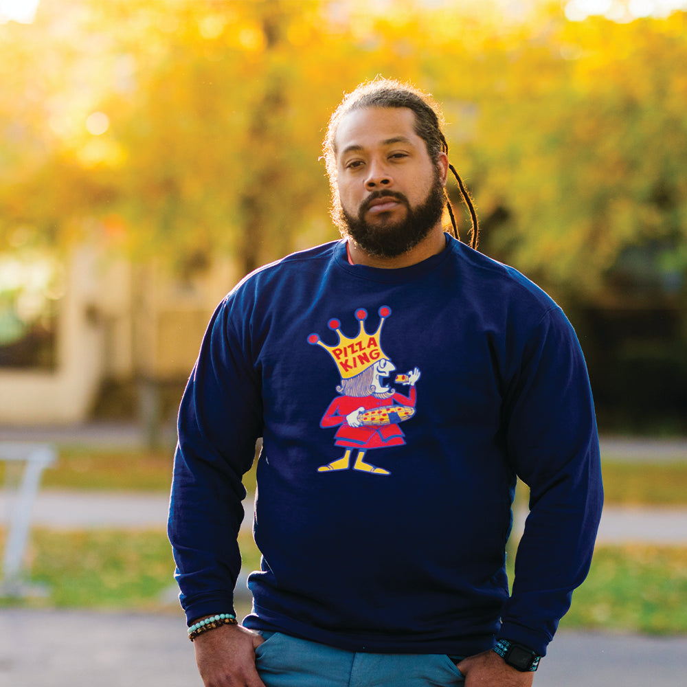 Pizza King Crewneck Sweatshirt - United State of Indiana