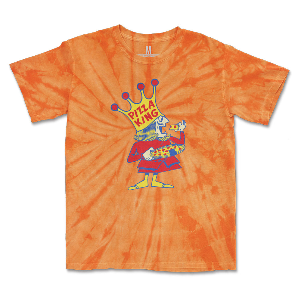 Pizza King Tie Dye Tee - United State of Indiana