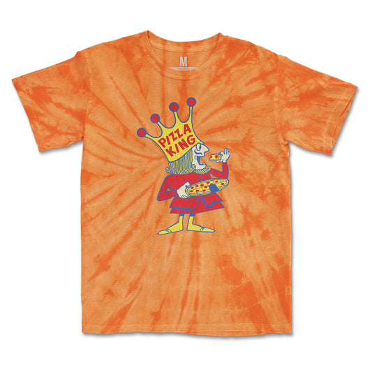 Pizza King Tie Dye Tee - United State of Indiana
