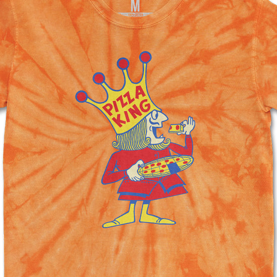 Pizza King Tie Dye Tee - United State of Indiana