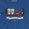 Pizza King Train Tee - United State of Indiana