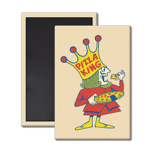 Pizza King Magnet - United State of Indiana