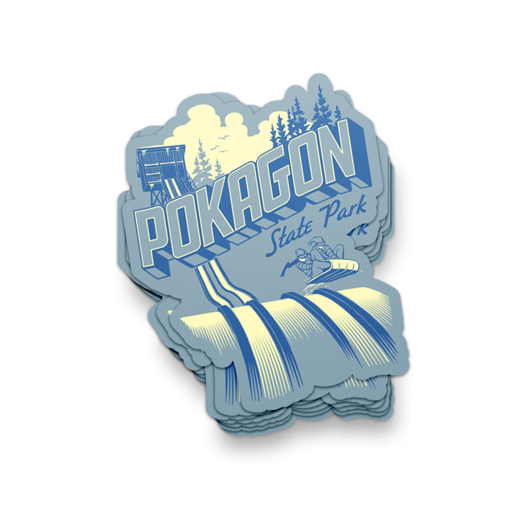 Pokagon State Park Sticker - United State of Indiana