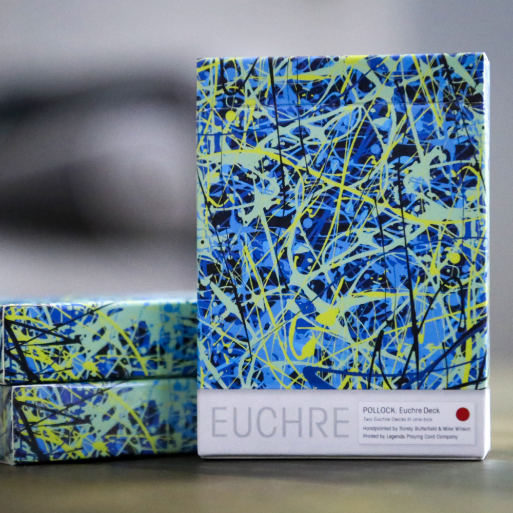 Pollock Euchre Deck - United State of Indiana