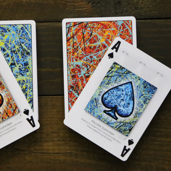 Pollock Euchre Deck - United State of Indiana