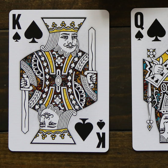 Pollock Euchre Deck - United State of Indiana