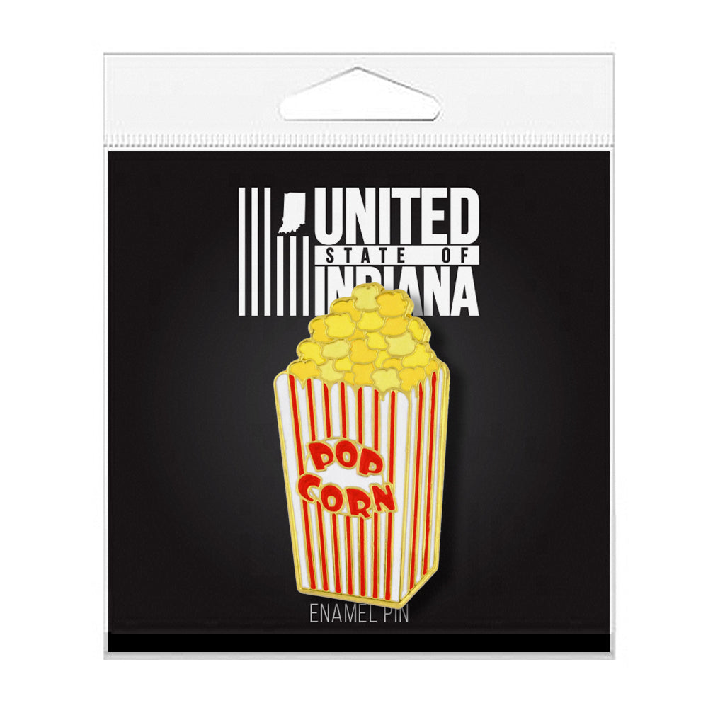 Popcorn Pin - United State of Indiana