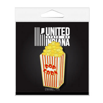 Popcorn Pin - United State of Indiana