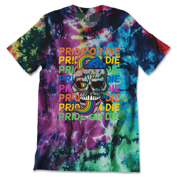 Pride or Die Tie Dye Tee ***CLEARANCE*** - United State of Indiana