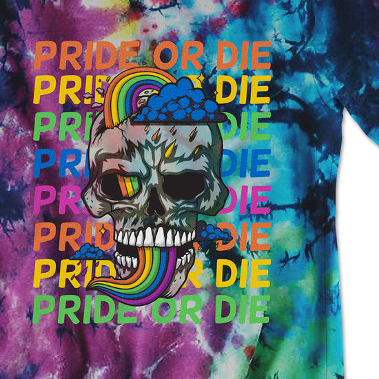 Pride or Die Tie Dye Tee ***CLEARANCE*** - United State of Indiana