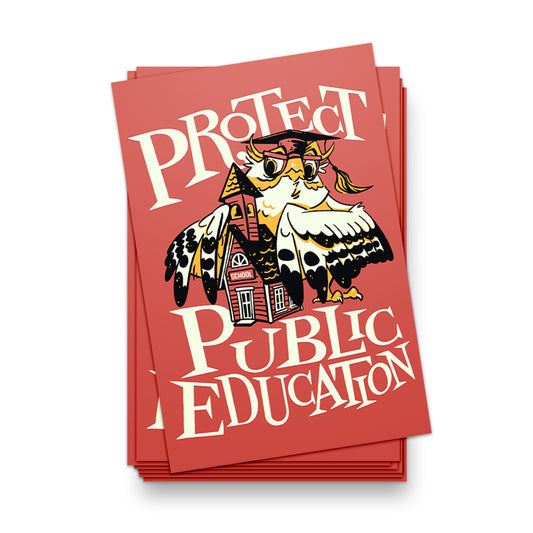 Protect Public Education Postcard