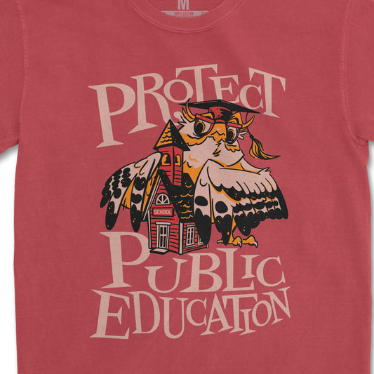 Protect Public Education Tee - United State of Indiana