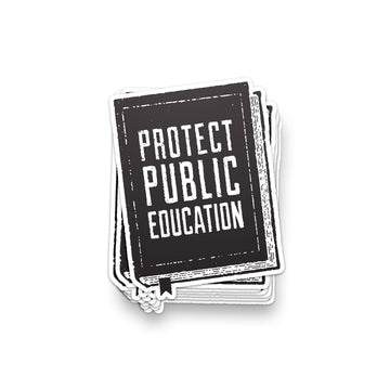Protect Public Education Sticker - United State of Indiana