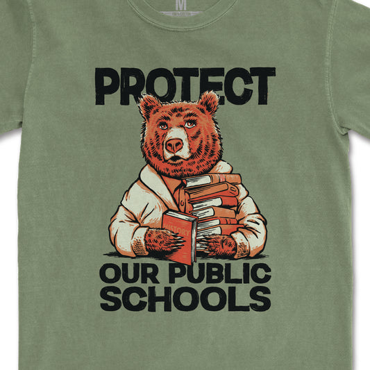 Protect Public Schools Tee ***CLEARANCE*** - United State of Indiana