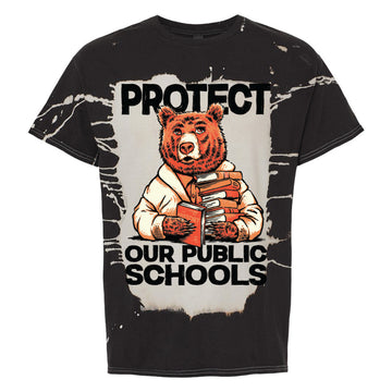 Protect Public Schools Tie Dye Tee (Limited Edition) - United State of Indiana