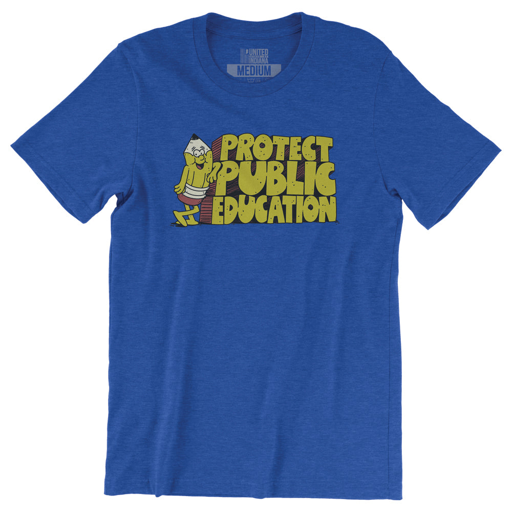 Public Education Rocks! Tee - United State of Indiana