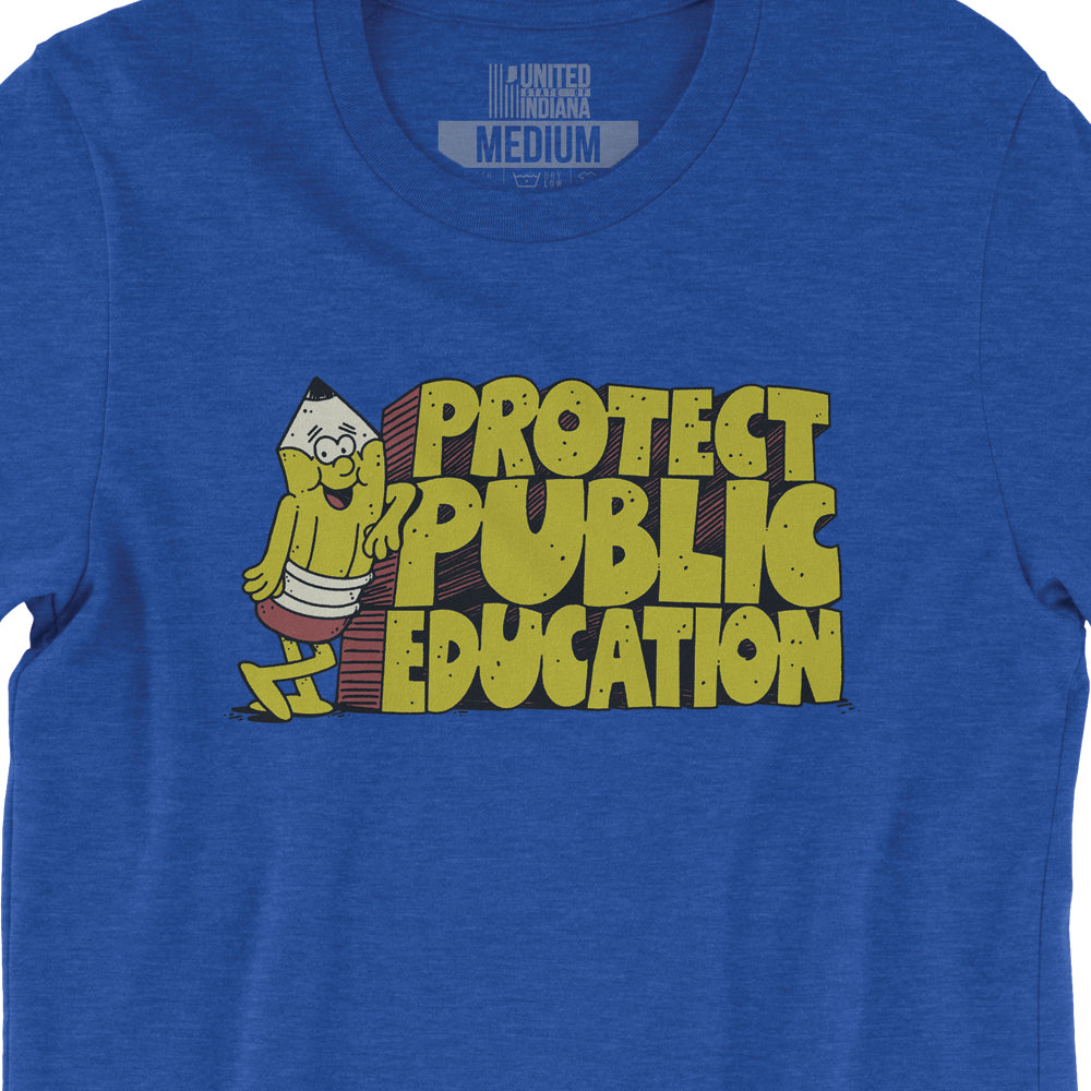 Public Education Rocks! Tee - United State of Indiana