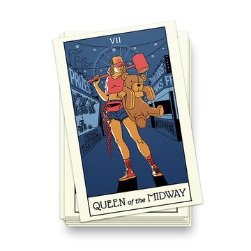 Queen of the Midway Postcard