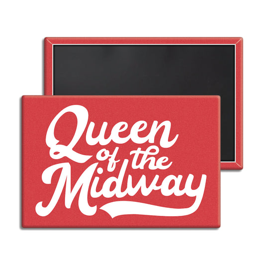 Queen of the Midway Wordmark Magnet