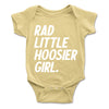 Rad Little Hoosier Girl Onesie - United State of Indiana