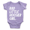 Rad Little Hoosier Girl Onesie - United State of Indiana