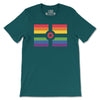 Rainbow Indy Flag Tee ***CLEARANCE*** - United State of Indiana