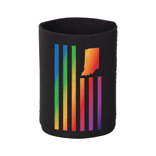 Rainbow USI Flag Coozie