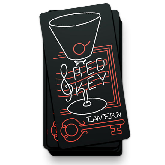 Red Key Tavern Sticker - United State of Indiana
