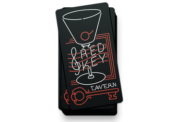 Red Key Tavern Sticker - United State of Indiana