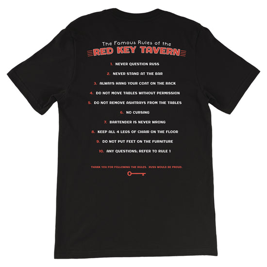 Red Key Rules Tee - United State of Indiana