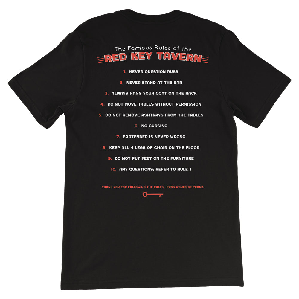 Red Key Rules Tee - United State of Indiana