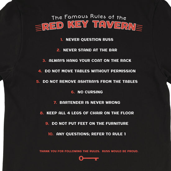 Red Key Rules Tee - United State of Indiana