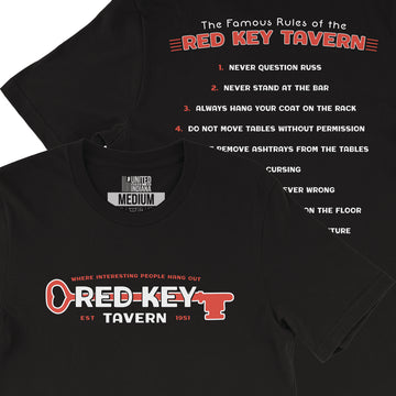Red Key Rules Tee - United State of Indiana
