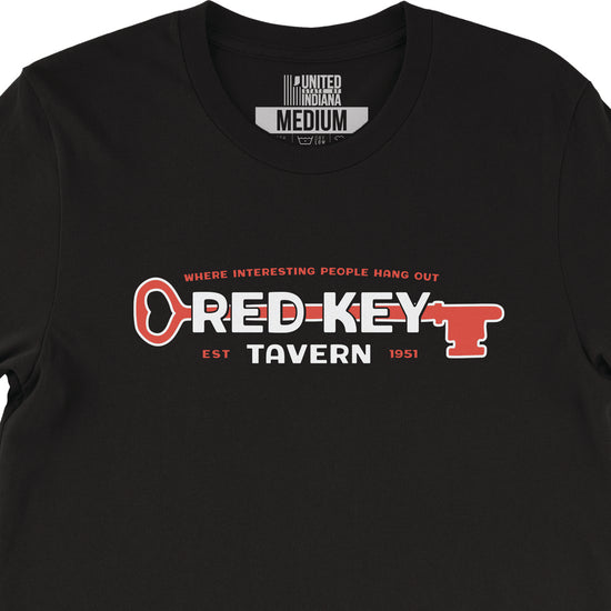 Red Key Rules Tee - United State of Indiana