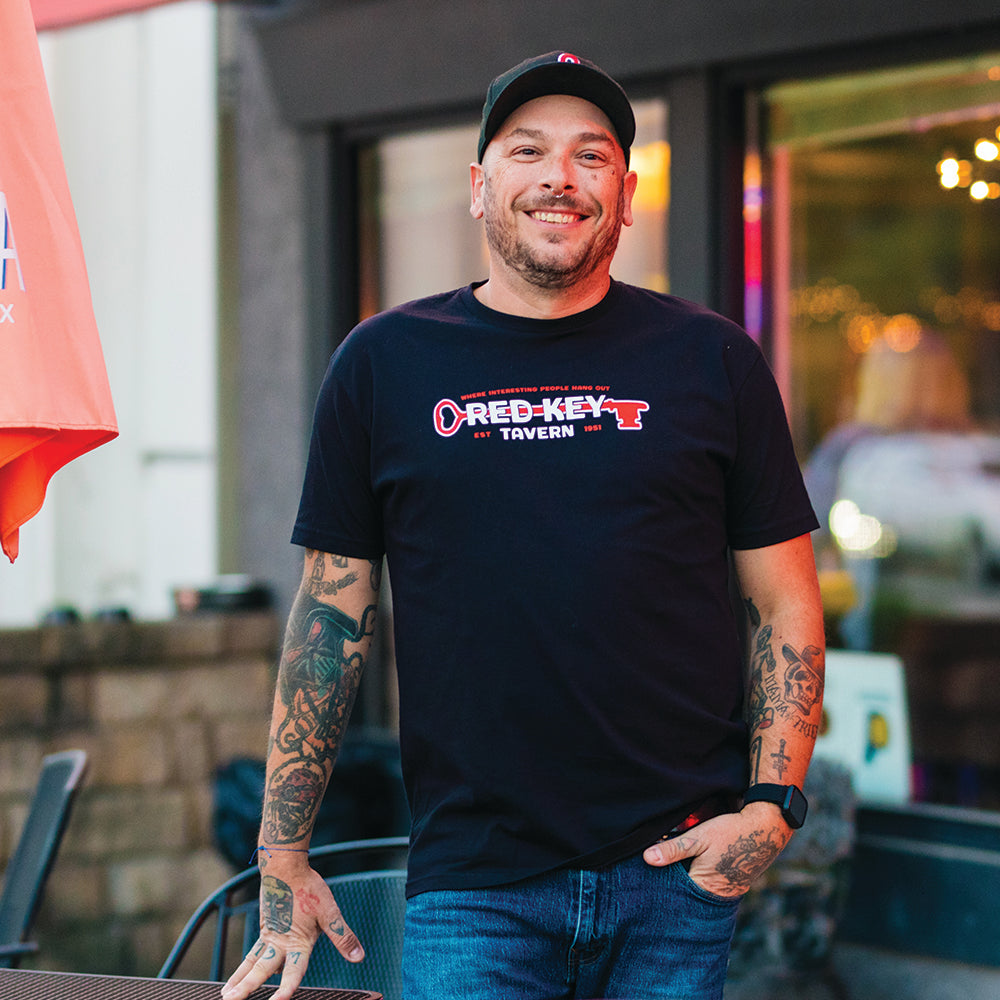 Red Key Rules Tee - United State of Indiana