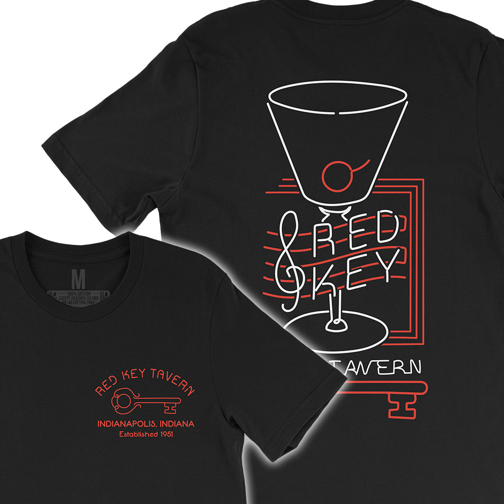 Red Key Tavern Tee - United State of Indiana